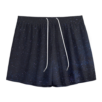 Dark Space Print Mesh Shorts