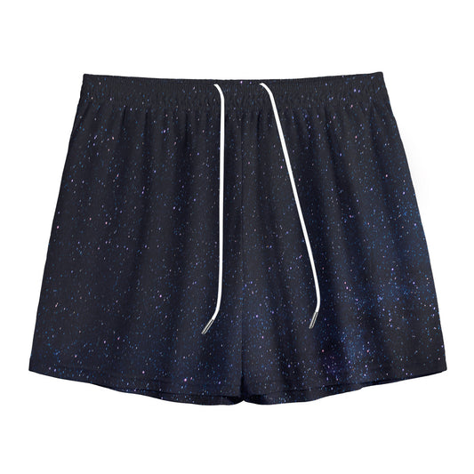 Dark Space Print Mesh Shorts