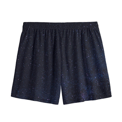 Dark Space Print Mesh Shorts
