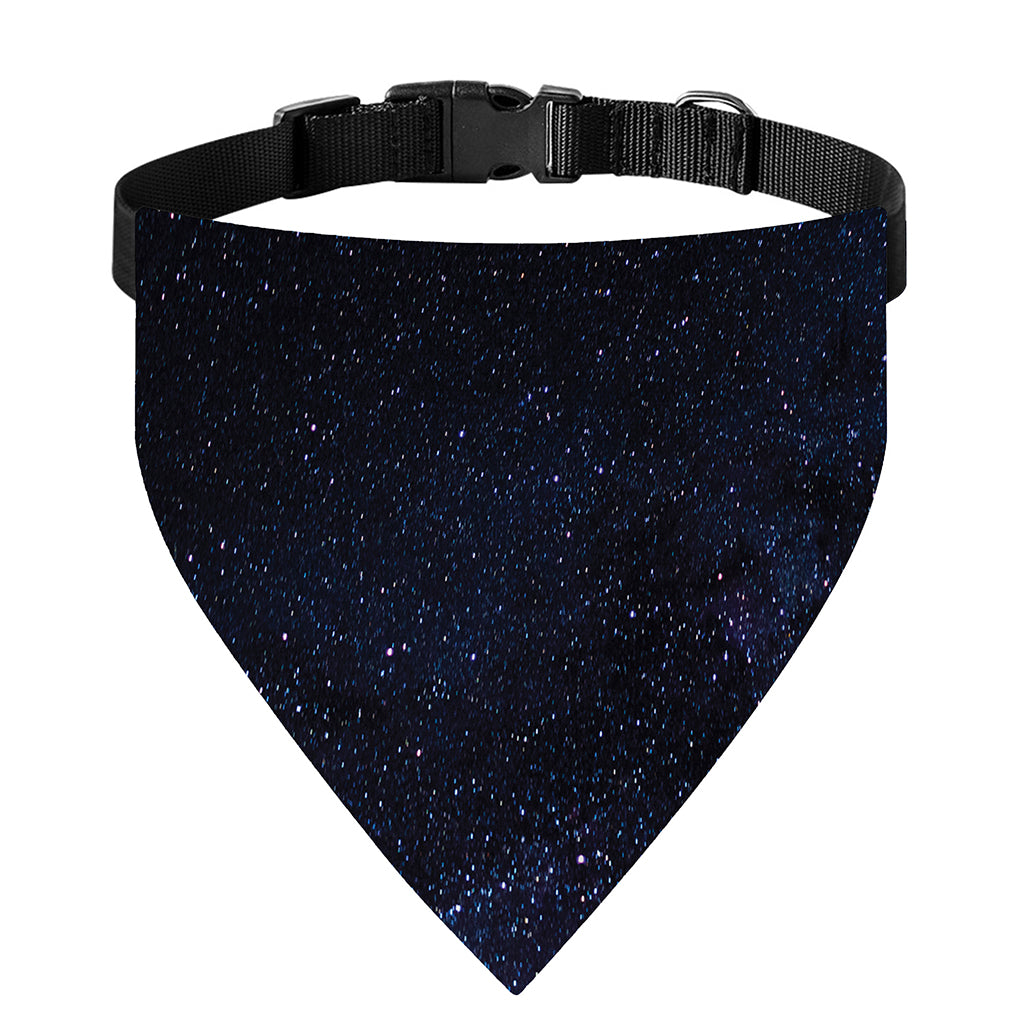 Dark Space Print Over The Collar Dog Bandana
