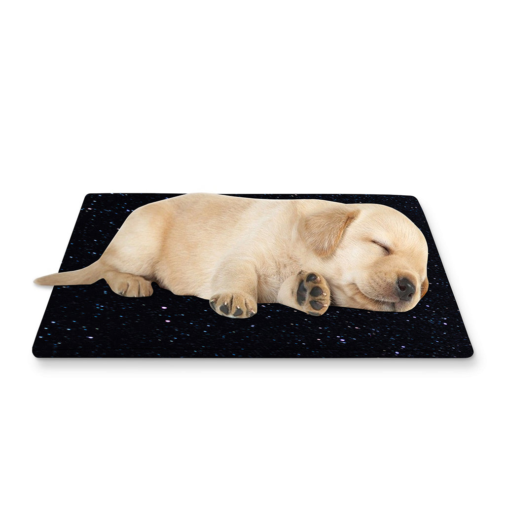 Dark Space Print Pet Cooling Mat Cover