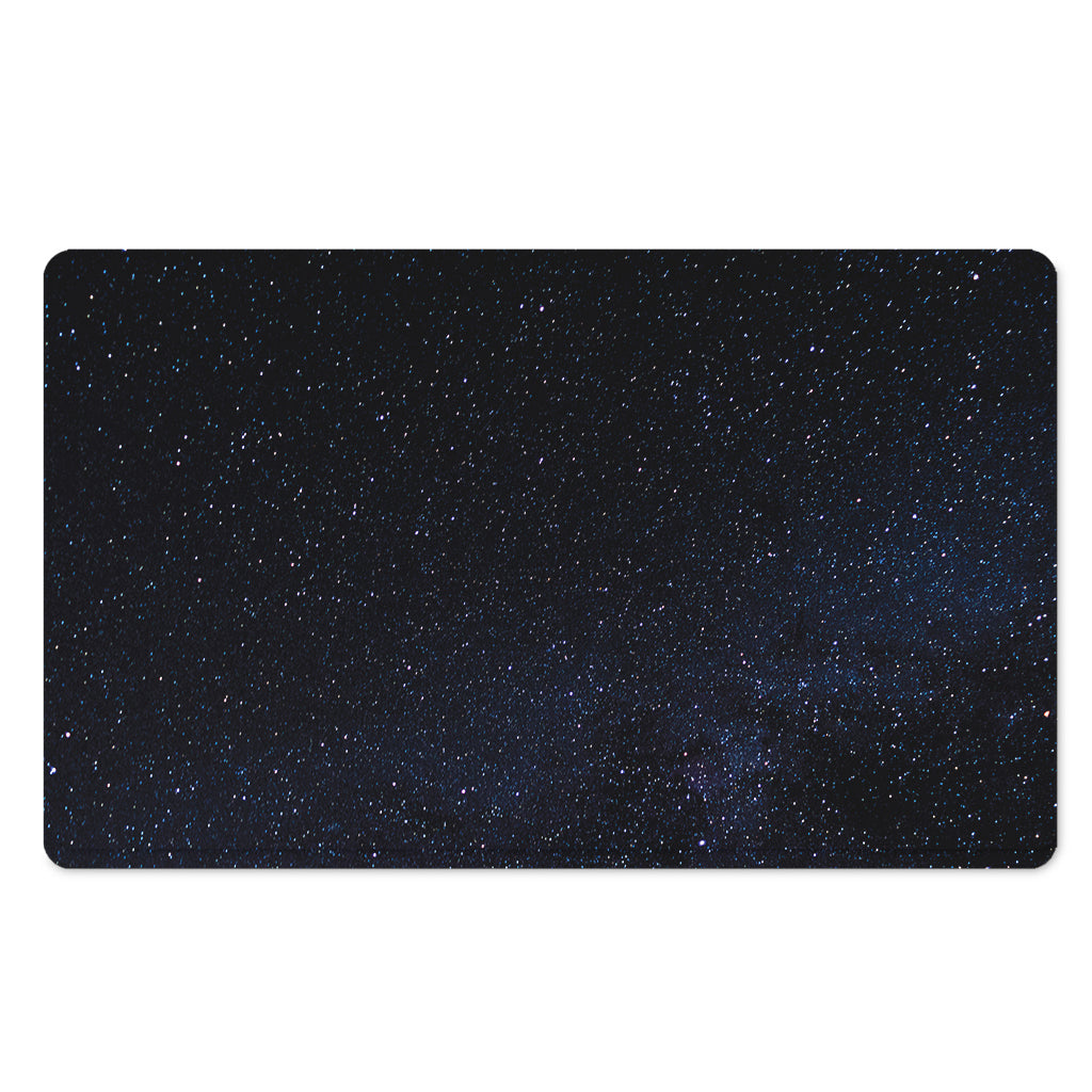 Dark Space Print Polyester Doormat