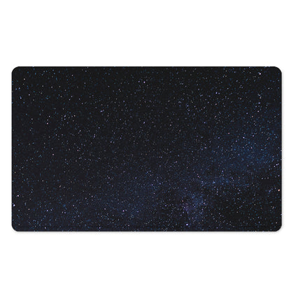 Dark Space Print Polyester Doormat