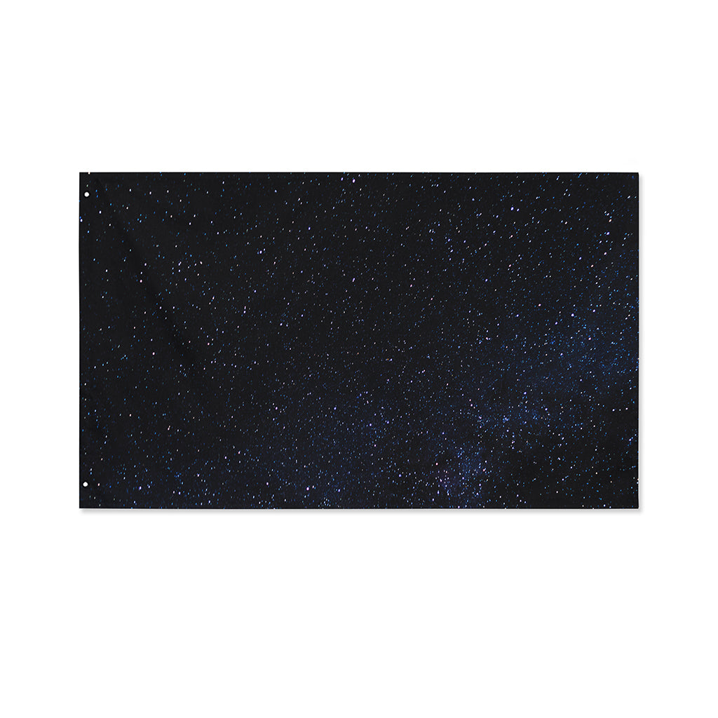 Dark Space Print Polyester Flag