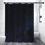 Dark Space Print Premium Shower Curtain