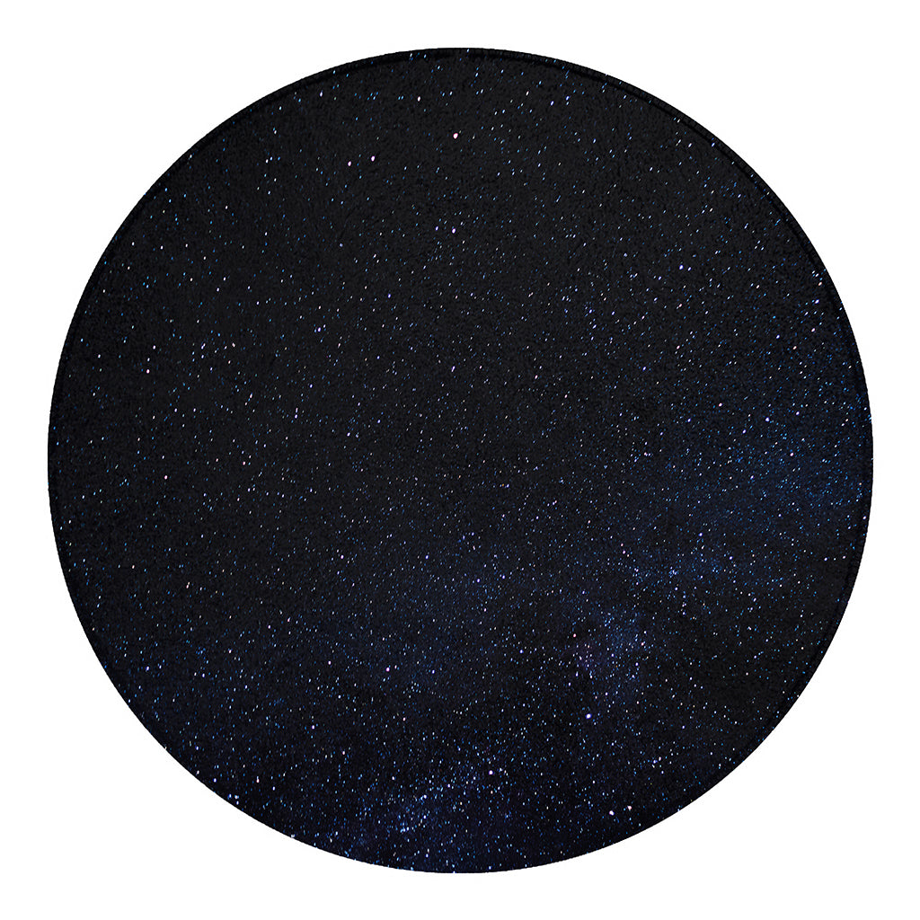 Dark Space Print Round Blanket