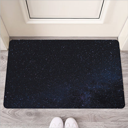 Dark Space Print Rubber Doormat