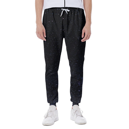 Dark Space Print Scuba Joggers