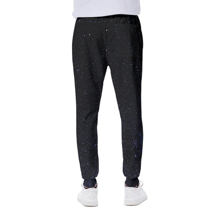 Dark Space Print Scuba Joggers