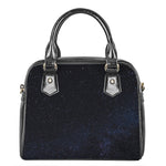 Dark Space Print Shoulder Handbag