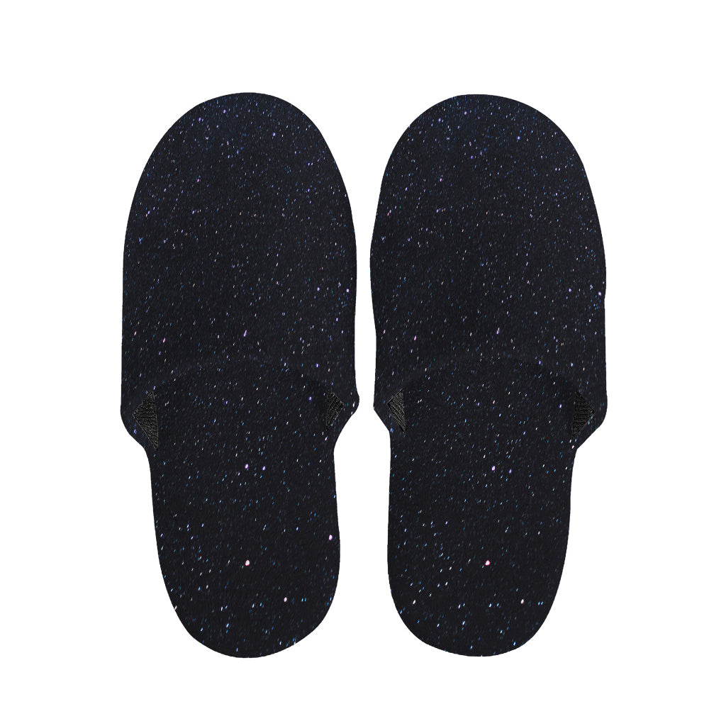 Dark Space Print Slippers