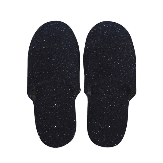 Dark Space Print Slippers