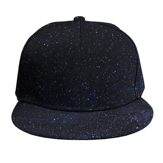 Dark Space Print Snapback Cap
