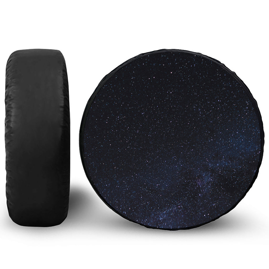 Dark Space Print Tire Cover