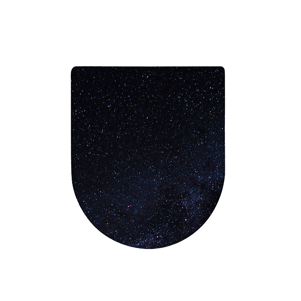 Dark Space Print Toilet Lid Cover
