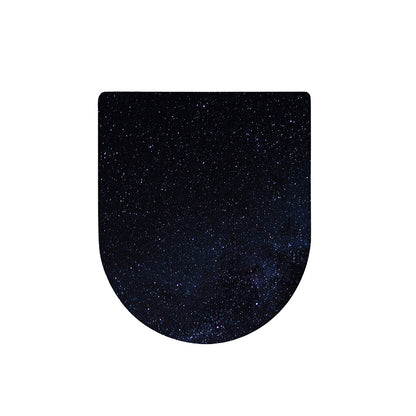 Dark Space Print Toilet Lid Cover