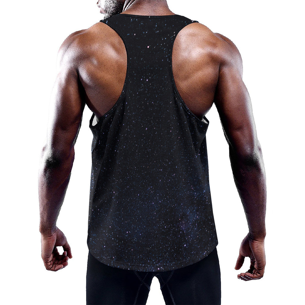 Dark Space Print Training Tank Top