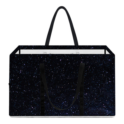 Dark Space Print Utility Tote Bag