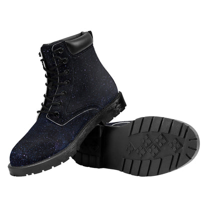Dark Space Print Work Boots