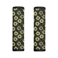 Dark Sunflower Pattern Print Handle Covers