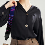 Dark Taurus Zodiac Sign Print Bag Strap