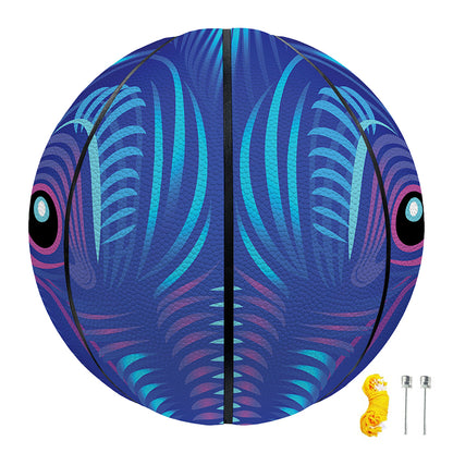 Dark Taurus Zodiac Sign Print Basketball
