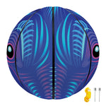 Dark Taurus Zodiac Sign Print Basketball