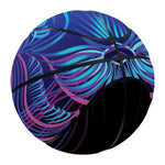 Dark Taurus Zodiac Sign Print Basketball