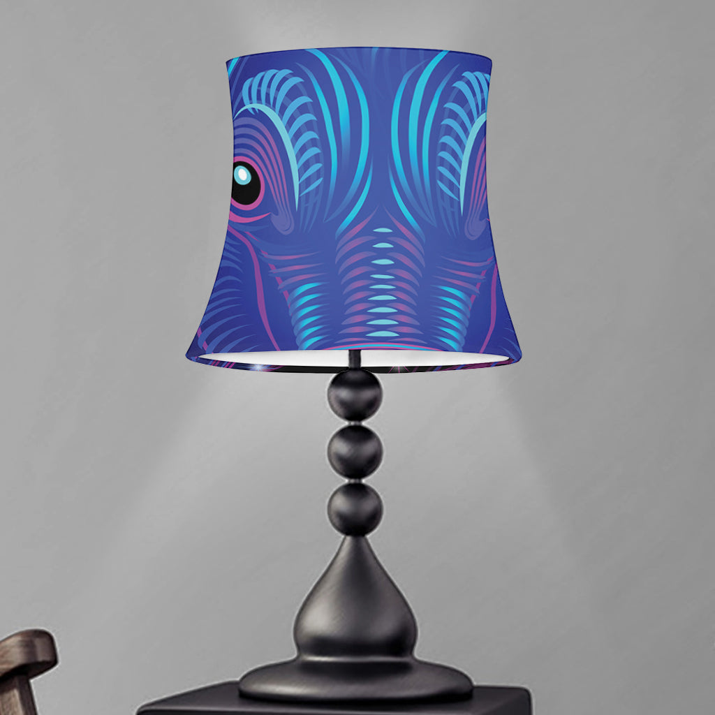 Dark Taurus Zodiac Sign Print Bell Lamp Shade