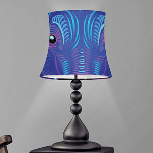 Dark Taurus Zodiac Sign Print Bell Lamp Shade