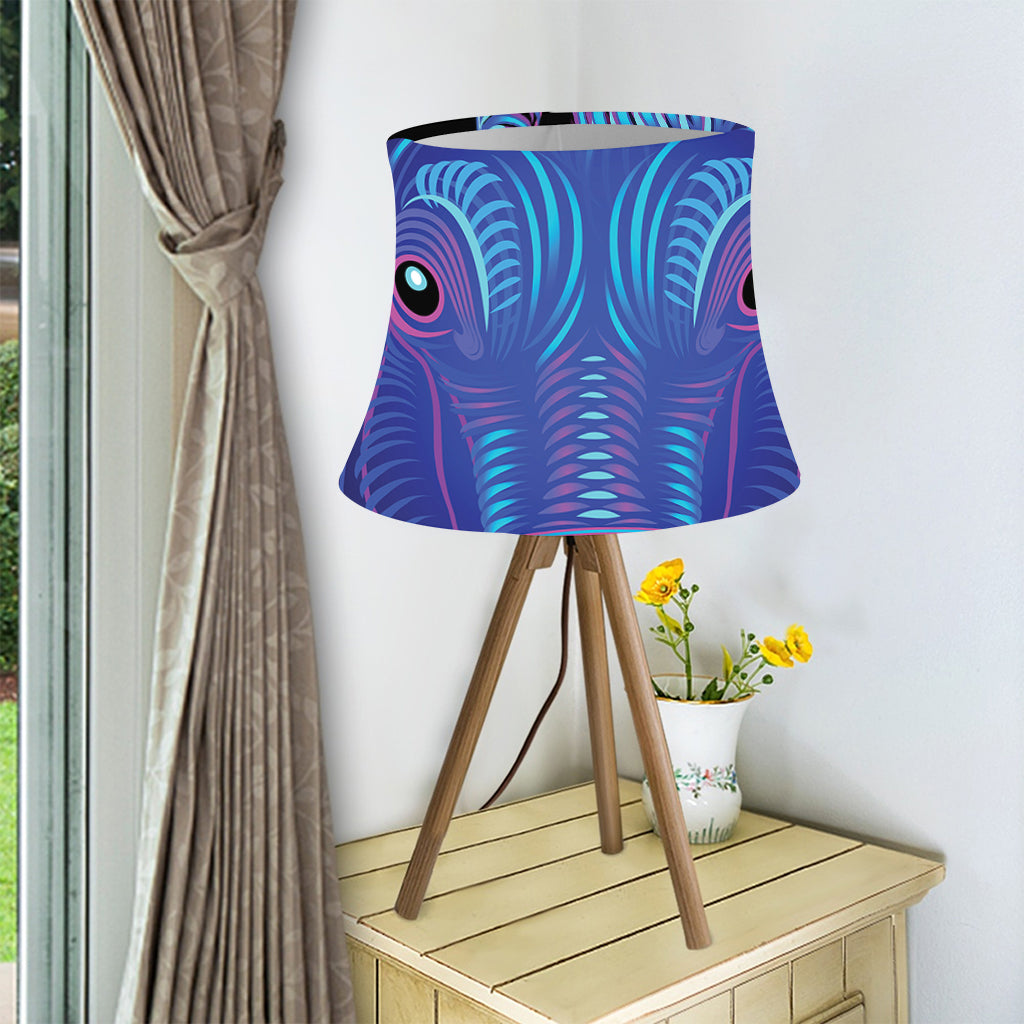 Dark Taurus Zodiac Sign Print Bell Lamp Shade