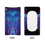 Dark Taurus Zodiac Sign Print Changing Pad Cover