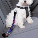 Dark Taurus Zodiac Sign Print Dog Seat Belt