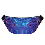 Dark Taurus Zodiac Sign Print Fanny Pack