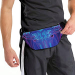 Dark Taurus Zodiac Sign Print Fanny Pack
