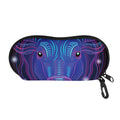 Dark Taurus Zodiac Sign Print Glasses Case