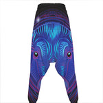 Dark Taurus Zodiac Sign Print Hammer Pants