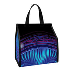 Dark Taurus Zodiac Sign Print Insulated Lunch Tote