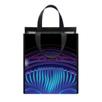 Dark Taurus Zodiac Sign Print Insulated Lunch Tote