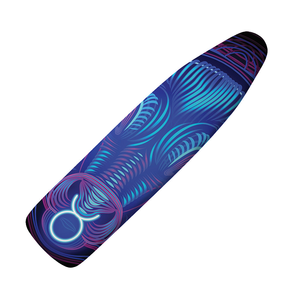 Dark Taurus Zodiac Sign Print Ironing Board Cover