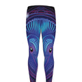 Dark Taurus Zodiac Sign Print Men's Leggings