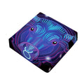 Dark Taurus Zodiac Sign Print Outdoor Seat Cushion Cover