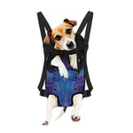 Dark Taurus Zodiac Sign Print Pet Carrier Backpack