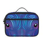 Dark Taurus Zodiac Sign Print Portable Lunch Bag