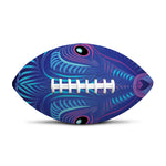 Dark Taurus Zodiac Sign Print Rugby Ball