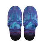 Dark Taurus Zodiac Sign Print Slippers