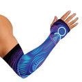 Dark Taurus Zodiac Sign Print Sun Protection Arm Sleeves