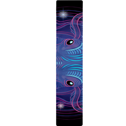 Dark Taurus Zodiac Sign Print Table Runner