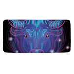 Dark Taurus Zodiac Sign Print Towel