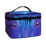 Dark Taurus Zodiac Sign Print Travel Makeup Bag
